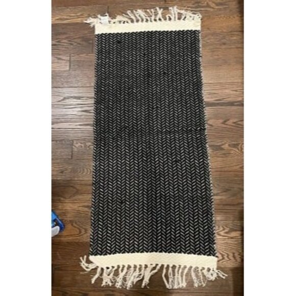 New Boho Rugs for Entryway, 2x5 Laundry Room Rug Lightweigh Cotton Washable - Picture 1 of 1